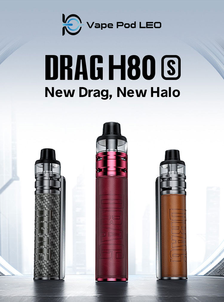 Drag H80S Pod Kit By VOOPOO