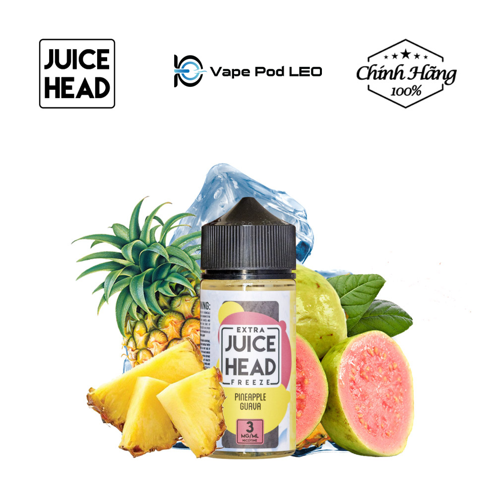 Juice Head Dứa Ổi 100ml Pineapple Guava