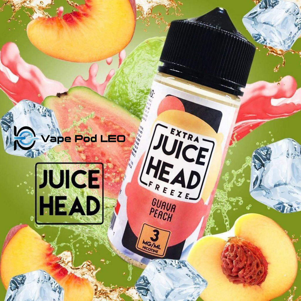 Juice Head Ổi Đào 100ml   Guava Peach