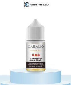 Caballo Dâu Ổi Đào 30ml   Straw Guava Peach