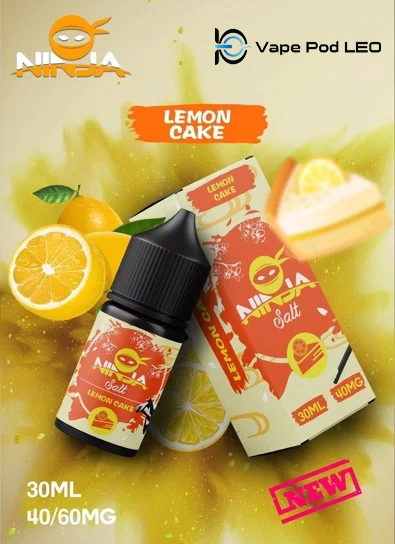 Ninja Salt Bánh Chanh 30ml Lemon Cake