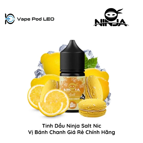 Ninja Salt Bánh Chanh 30ml   Lemon Cake