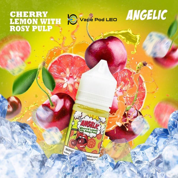 Angelic Cherry Chanh 30ml   Cherry Lemon With Rosy Pulp