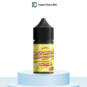 Fruity Mist Dâu Chuối 30ml   Strawberry Nanners