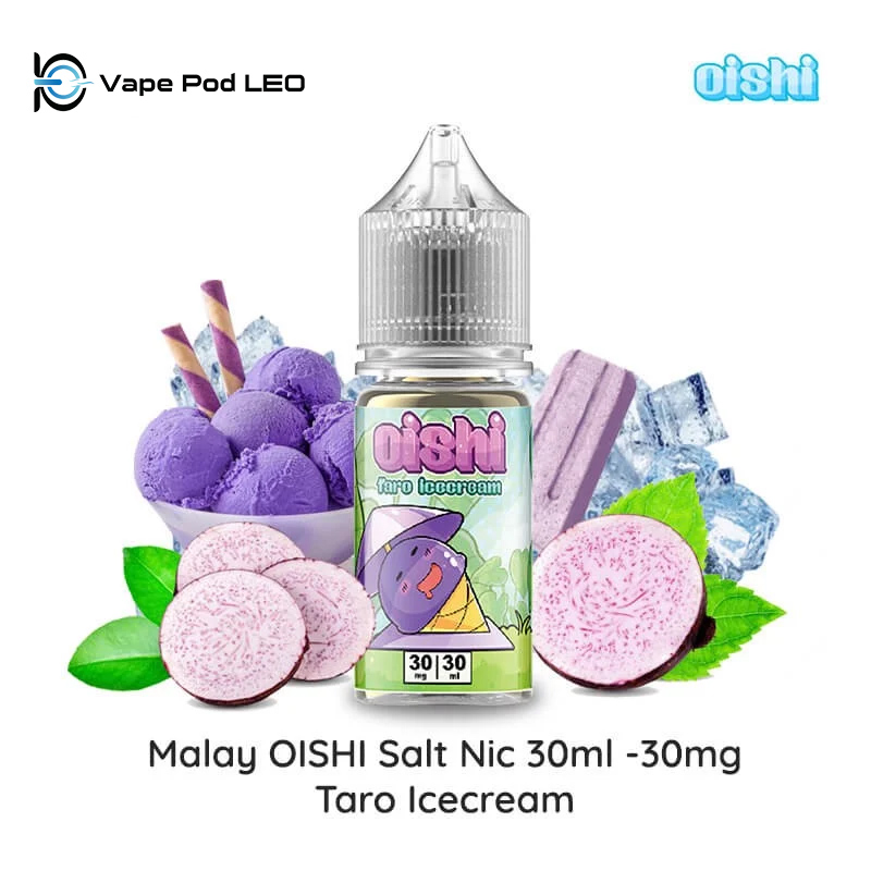 Oishi Kem Khoai Môn 30ml   Taro Ice Cream