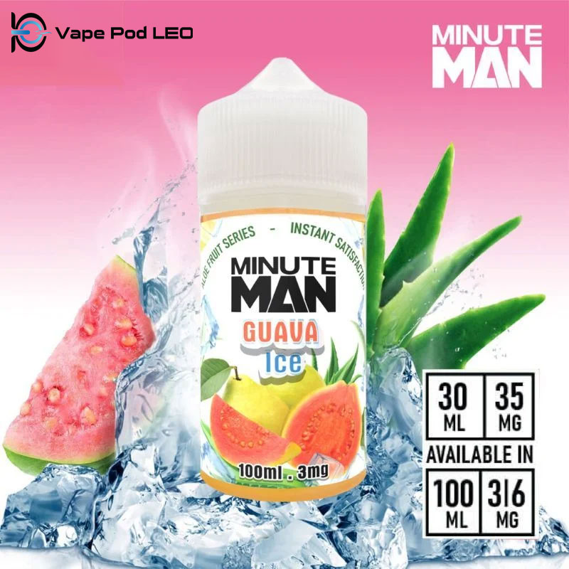 Minute Man Ổi Lạnh 100ml   Guava Ice